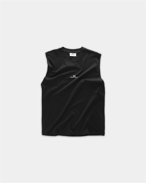 Athletic Tank Top Black Unisex
